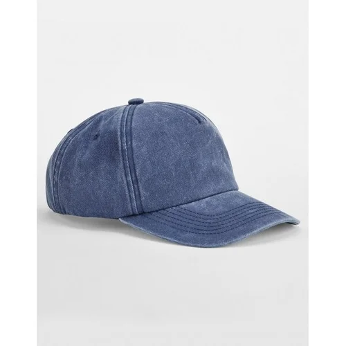 Beechfield B657 Medvilninė kepuraitė su snapeliu, Vintage Denim, One Size image 1