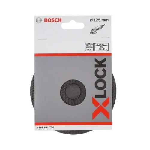 Pagrindas su centriniu kaiščiu Bosch X-LOCK SCM, 125 mm, 2608601724 image 2