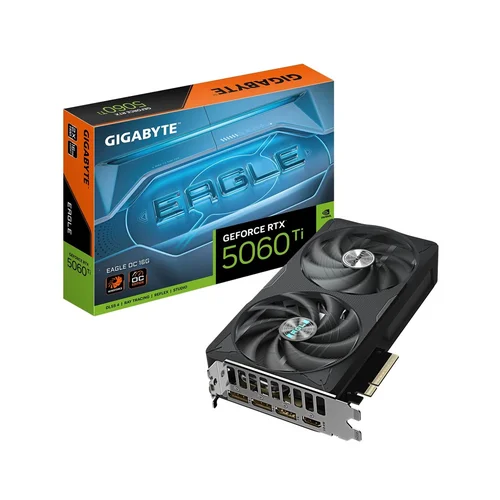 Gigabyte GeForce RTX 5060 Ti EAGLE OC 16GB grafikos plokštė image 1