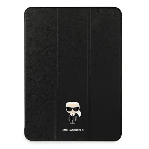Karl Lagerfeld Saffiano Ikonic Karl dėklas iPad Pro 12,9 col. 2021, juodas image 1