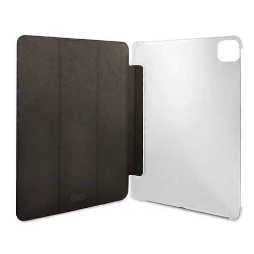 Karl Lagerfeld Saffiano Ikonic Karl dėklas iPad Pro 12,9 col. 2021, juodas image 3