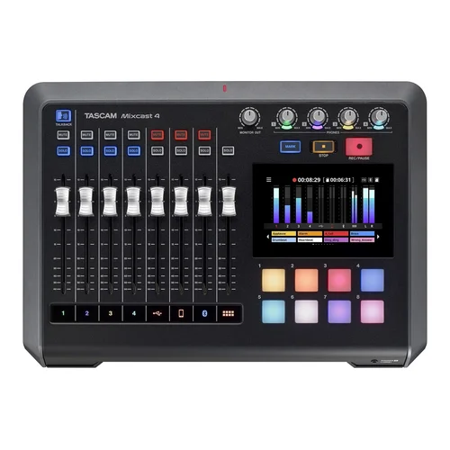 Tascam Mixcast 4 podkastų įrašymo pultas image 1