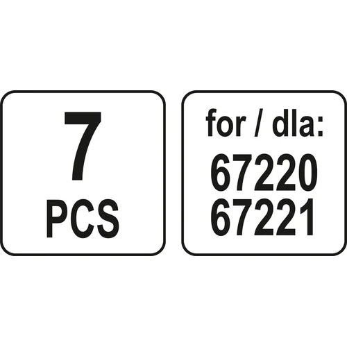 LUND 67224 garų valymo prietaiso priedų rinkinys, 7 vnt. image 3