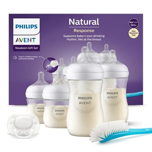 Philips AVENT Natural Response SCD838/11 buteliukų rinkinys, 125 ir 260 ml image 2