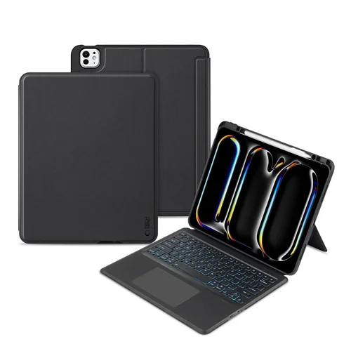 Tech-Protect SC Mag Pen klaviatūra iPad Pro 13″, juoda image 1