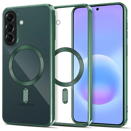 Tech-Protect MagFlex MagSafe dėklas Samsung Galaxy A37 5G, skaidrus žalias image 1
