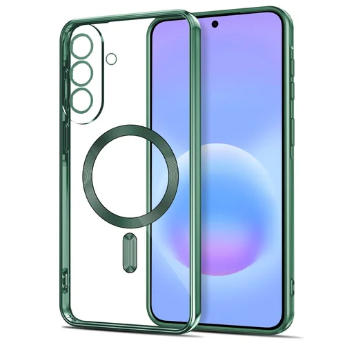 Tech-Protect MagFlex MagSafe dėklas Samsung Galaxy A37 5G, skaidrus žalias image 2