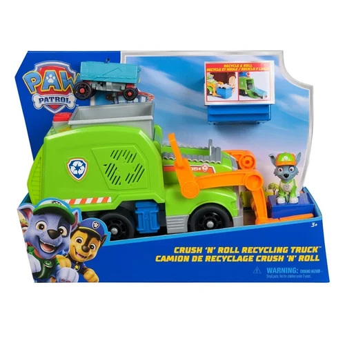 Žaislinis sunkvežimis Paw Patrol Chase n Roll Rocky 6071248 image 3