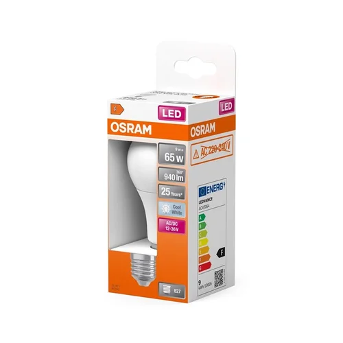 Osram LEMPA LED E27 A65 9W 840 12-36V image 2