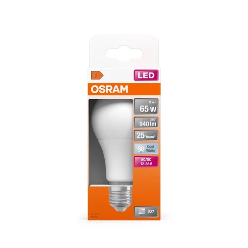 Osram LEMPA LED E27 A65 9W 840 12-36V image 3