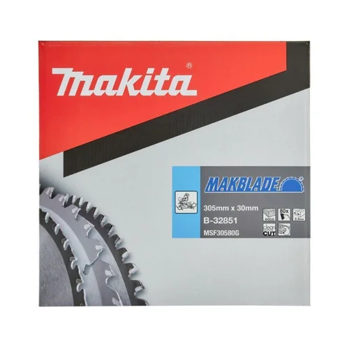 Makita medžio pjovimo diskas 305 × 30 × 2,3 mm, 80 dantų image 2