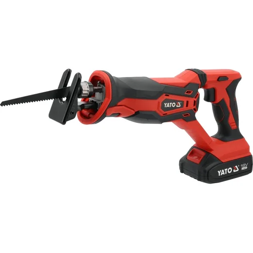 YATO YT-828153 akumuliatorinis slankiojantis pjūklas 18 V 2 Ah image 1