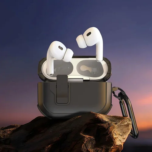 DUX DUCIS PECP dėklas AirPods 4, juodas image 3