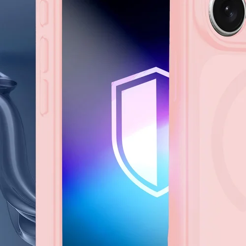 3mk Misty MagCase dėklas Apple iPhone 14 Pro, rožinis image 2