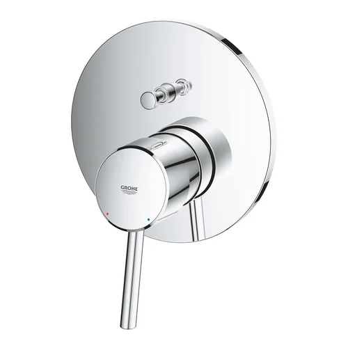 Grohe Concetto 24054001 potinkinis vonios/dušo maišytuvas 2 pajungimu, chromo spalvos image 2