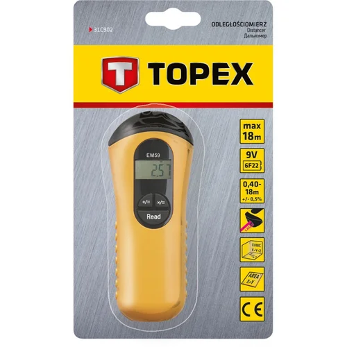 TOPEX 31C902 Ultragarsinis atstumo matuoklis 0,4–18 m image 2