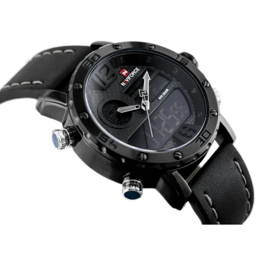 NAVIFORCE NF9134 vyriškas laikrodis, juodas image 3
