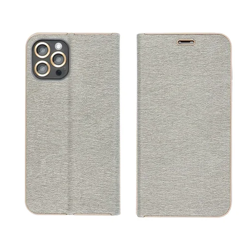 LUNA Auksinė knyga dėklas iPhone 17 Air, sidabrinis image 2