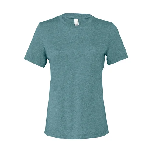 Bella+Canvas 6400 Moteriški marškinėliai L Heather Deep Teal image 3