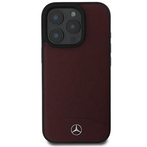 Mercedes-Benz odinis MagSafe dėklas iPhone 16 Pro Max, raudonas image 2