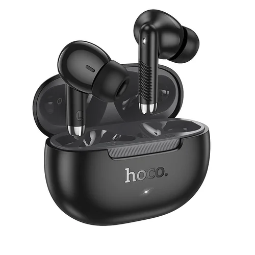 Hoco TWS EQ24 belaidės ausinės, nakties juoda image 1