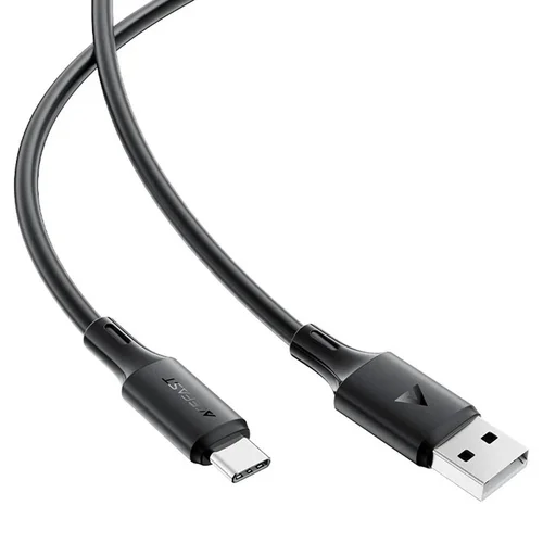 Acefast C17-04 USB-A iki USB-C kabelis, 1,2 m, Juodas image 3