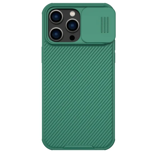 Nillkin CamShield Pro dėklas iPhone 14 Pro Max, žalias image 1