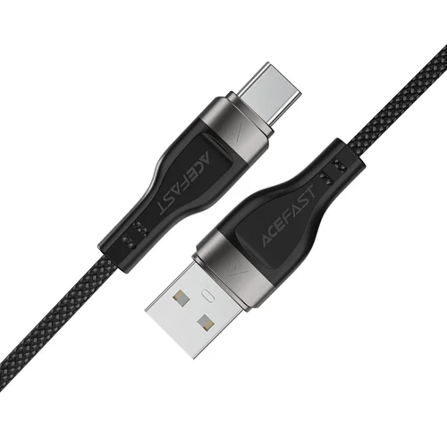 Acefast C11-04 USB-A–USB-C kabelis 3 A, 1,2 m, juodas image 1