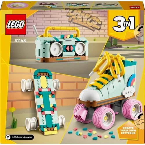 Konstruktorius LEGO® Creator 3in1 Retro riedučiai 31148 image 2