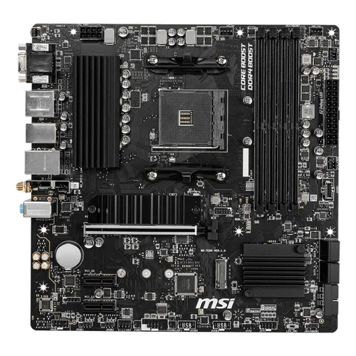MSI B550M PRO-VDH WIFI AMD B550 AM4 micro ATX image 2