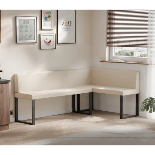 SANA U dešinysis virtuvinis kampas 142 × 196 cm, smėlio image 2