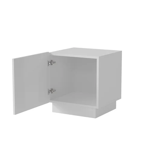 LIVERTI naktiniai staliukai, 2 vnt., balti, 45 × 42 × 47 cm image 2