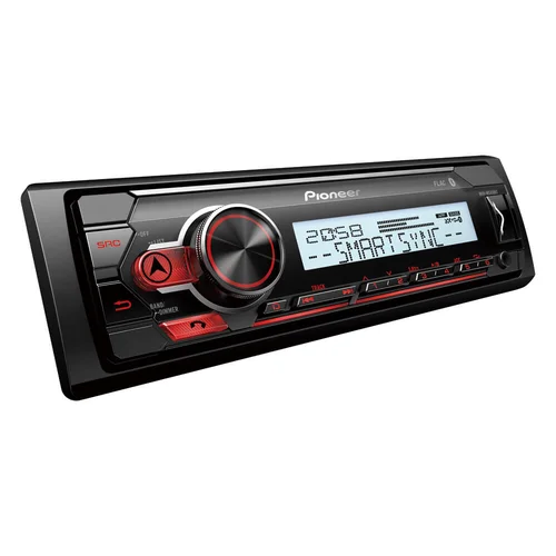 Pioneer MVH-MS410BT automobilinė magnetola su Bluetooth image 2