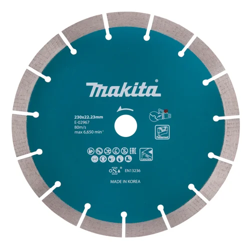 Makita E-02967 segmentinis diskas, 230 mm, betonui image 1