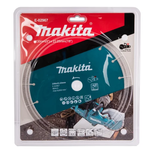 Makita E-02967 segmentinis diskas, 230 mm, betonui image 3