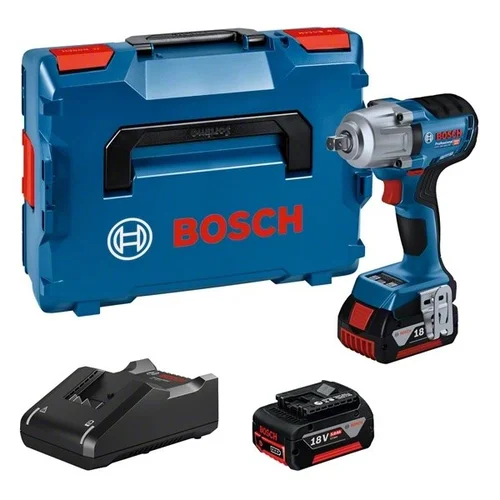 Bosch GDS 18V-450 PC smūginis veržliasūkis, 2x4,0 Ah image 1