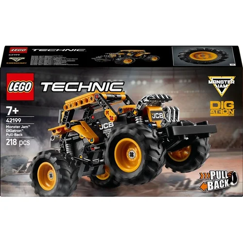 LEGO Technic 42199 Monster Jam DIGatron Pull-Back 218 dalių image 1