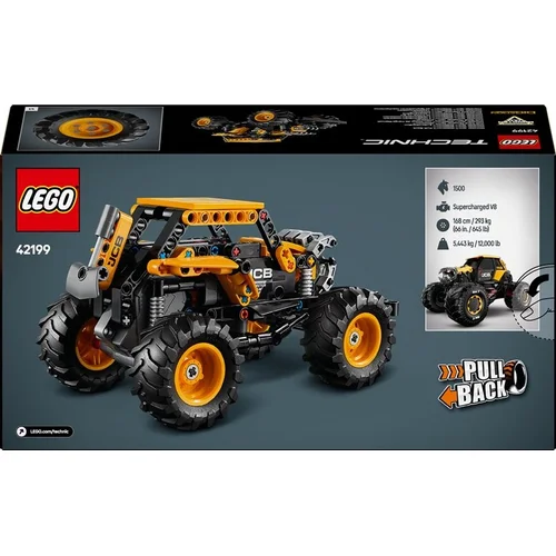 LEGO Technic 42199 Monster Jam DIGatron Pull-Back 218 dalių image 2