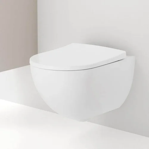 Geberit Acanto lėtai nusileidžiantis, greitai nuimamas WC dangtis 500.605.01.2 image 3
