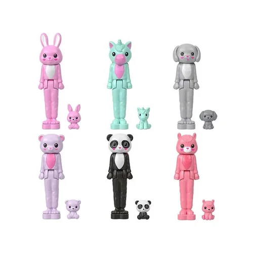 Mattel Mini Barbie Land Cutie Reveal lėlė ZA6040, 3,5 cm image 2