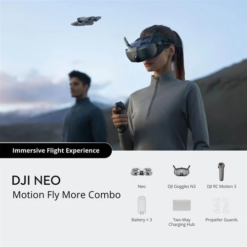 Dronas DJI Neo Motion Fly More Combo image 3