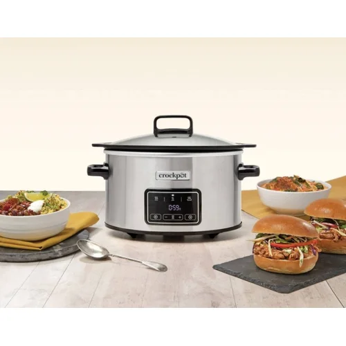 Crockpot CSC111X lėto virimo puodas 3,5 l, nerūdijančio plieno image 3