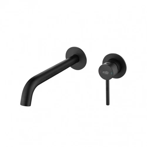 BlueWater Boston BOS-BPU.110 potinkinis praustuvo maišytuvas – Juodos matinės spalvos image 1