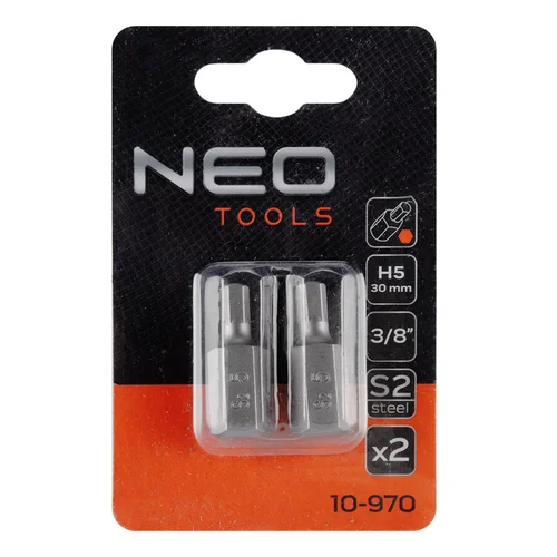 NEO HEX Antgaliukai 5×30 mm, S2, 2 vnt. image 2