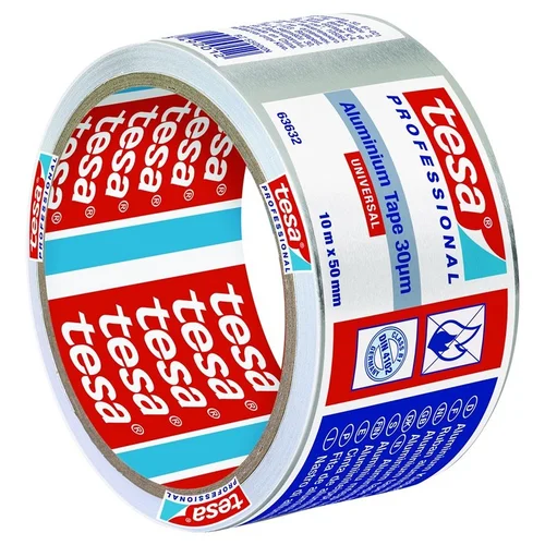 Lipni aliuminio juosta, Tesa Universal, 10 m x 50 mm image 3