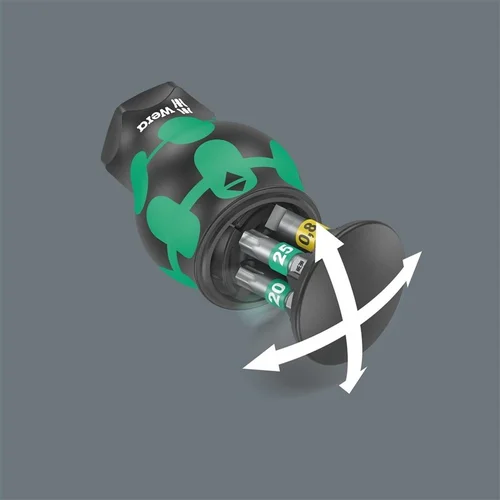 Wera WE05008873001 PH/TORX/SL magnetiniai antgaliai atsuktuvas 25 mm image 3