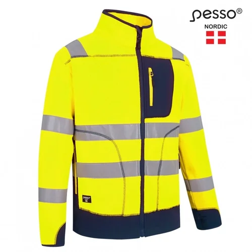 Džemperis Fleece Pesso FL02G geltonas/mėlynas - 4XL image 2