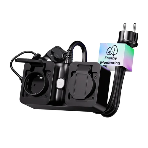 Meross MOP320MA-EU lauko WiFi daugiklis IP44 image 3