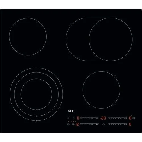 AEG HK654070IB elektrinė kaitlentė 56 cm Juoda image 1