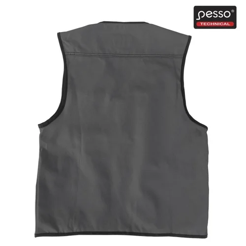 PESSO DICP Liemenė iš Canvas audinio, Pilka, L image 2